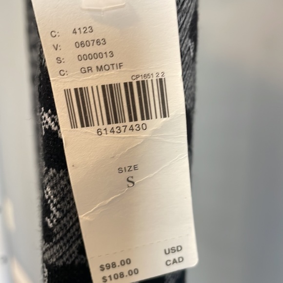 NWT Maeve Black Leopard Print Pant Sz S - Picture 7 of 7